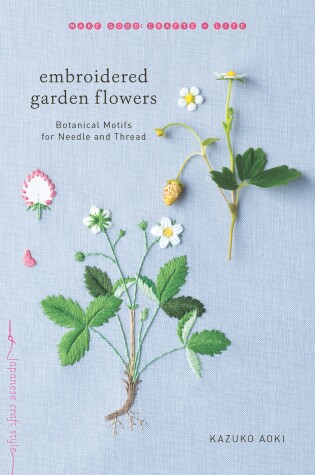 Cover of Embroidered Garden Flowers