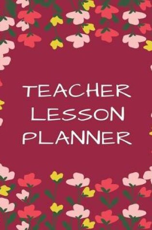 Cover of Teacher Lesson Planner