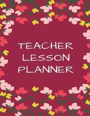 Book cover for Teacher Lesson Planner