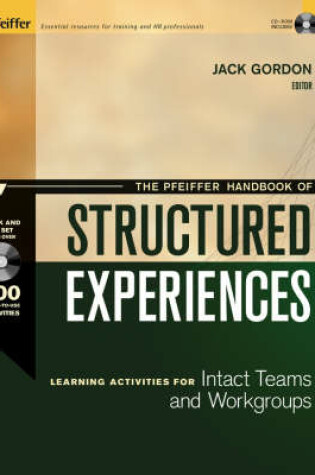 Cover of The Pfeiffer Handbook of Structured Experiences