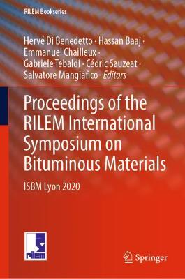 Cover of Proceedings of the RILEM International Symposium on Bituminous Materials