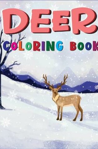 Cover of Deer Coloring Book