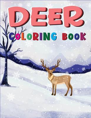 Book cover for Deer Coloring Book