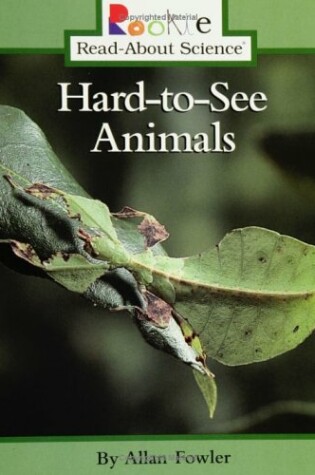 Cover of Hard-To-See Animals