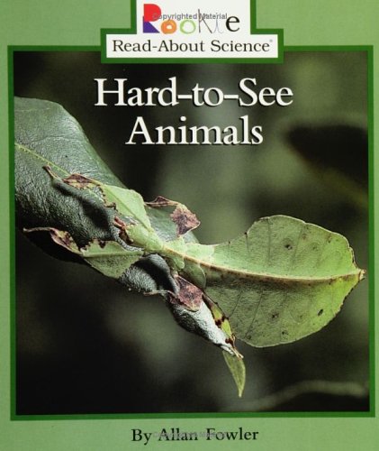 Book cover for Hard-To-See Animals