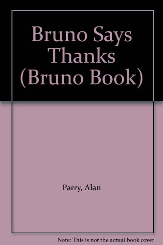 Cover of Bruno Says Thanks