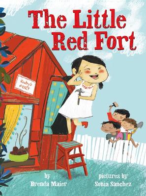 Book cover for The Little Red Fort (Little Ruby's Big Ideas)
