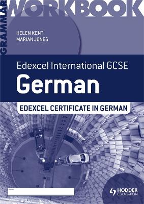 Book cover for Edexcel International GCSE and Certificate German Grammar Workbook
