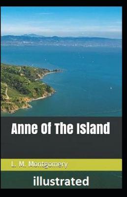 Book cover for Anne of the Island illustrated