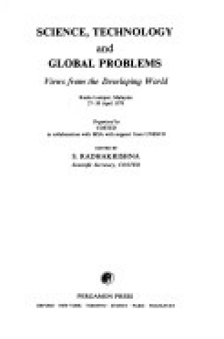 Cover of Science, Technology and Global Problems