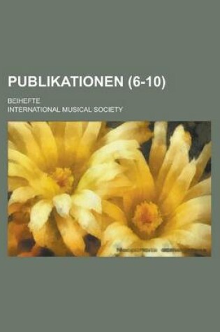 Cover of Publikationen; Beihefte (6-10 )