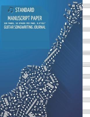 Book cover for Guitar Standard Manuscript Paper