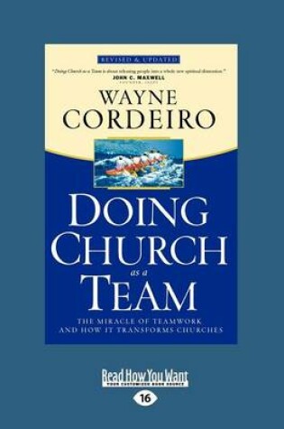 Cover of Doing Church as a Team: (1 Volume Set)