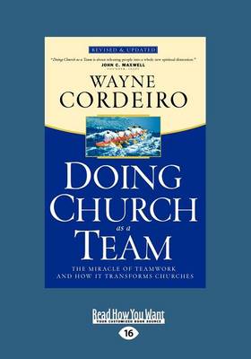 Book cover for Doing Church as a Team: (1 Volume Set)