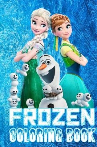 Cover of Frozen coloring book