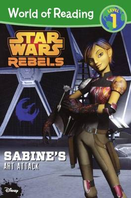 Book cover for Star Wars Rebels: Sabine's Art Attack