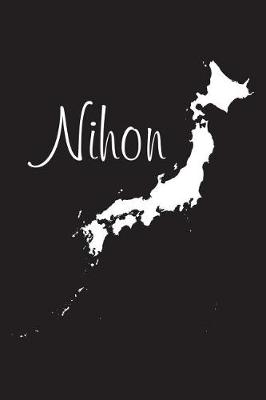 Cover of Nihon - Black 101 - Lined Notebook with Margins - 6X9