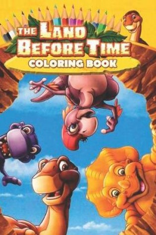 Cover of The Land Before Time Coloring Book
