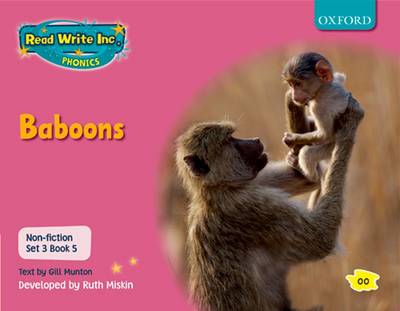 Book cover for Read Write Inc. Phonics: Non-fiction Set 3 (Pink): Baboons