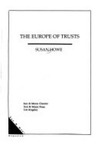 Cover of The Europe of Trusts