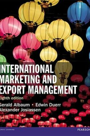 Cover of International Marketing and Export Management PDF eBook