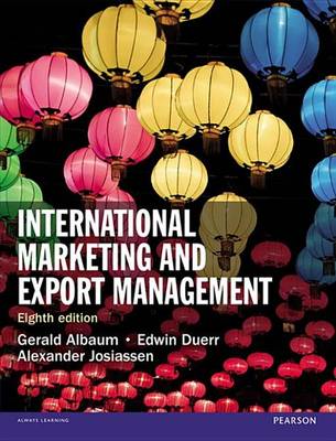 Book cover for International Marketing and Export Management PDF eBook