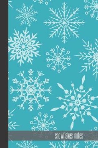 Cover of snowflakes notes