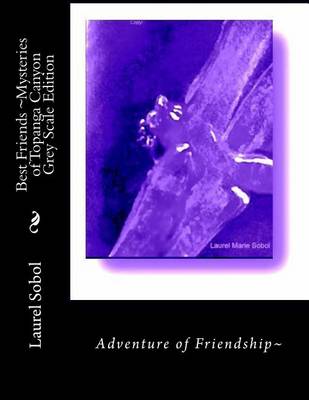 Book cover for Best Friends Mysteries of Topanga Canyon Grey Scale Edition