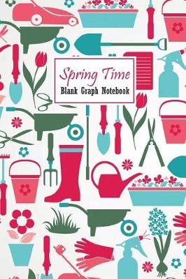 Book cover for Spring Time Blank Graph Notebook