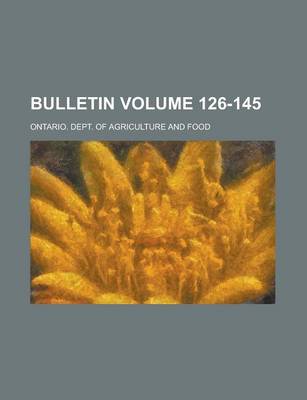 Book cover for Bulletin Volume 126-145