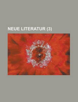 Book cover for Neue Literatur (3)