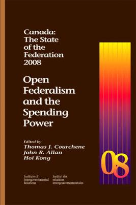 Book cover for Canada: The State of the Federation, 2008