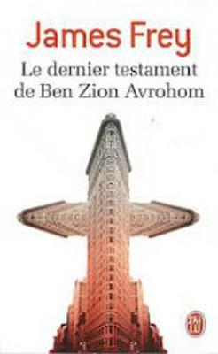 Book cover for Le dernier testament de Ben Zion Avrohom