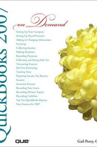 Cover of QuickBooks 2007 on Demand (Adobe Reader)