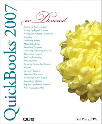 Book cover for QuickBooks 2007 on Demand (Adobe Reader)