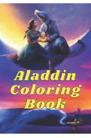 Cover of Aladdin Coloring Book