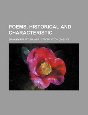 Book cover for Poems, Historical and Characteristic