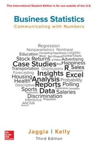 Cover of ISE Business Statistics: Communicating with Numbers