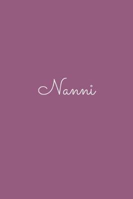 Book cover for Nanni