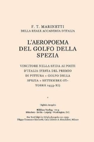 Cover of L'Aeropoema del Golfo Della Spezia