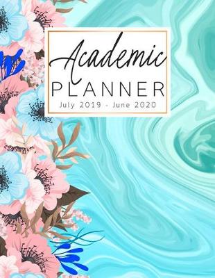 Book cover for Academic Planner July 2019-June 2020