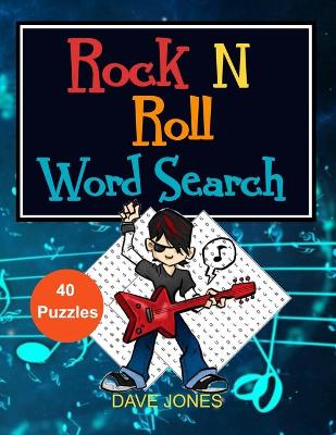 Book cover for Rock and Roll Word Search