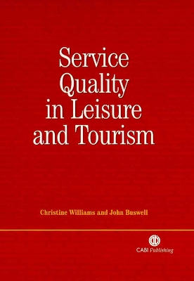 Book cover for Service Quality in Leisure and Tourism