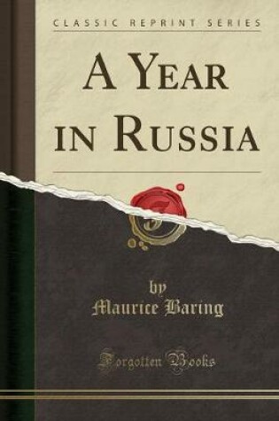 Cover of A Year in Russia (Classic Reprint)