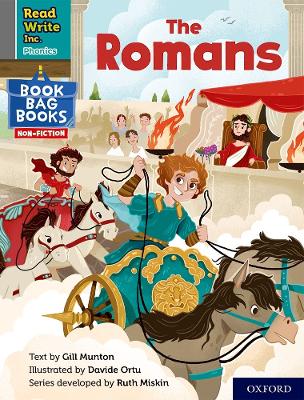 Book cover for Read Write Inc. Phonics: The Romans (Grey Set 7 NF Book Bag Book 2)