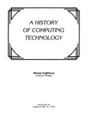 Cover of History of Computing Technology