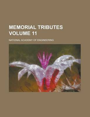 Book cover for Memorial Tributes Volume 11