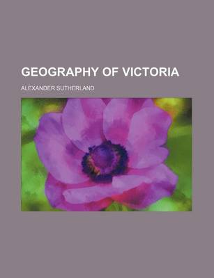 Book cover for Geography of Victoria