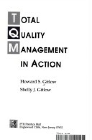 Cover of Total Quality Management in Action