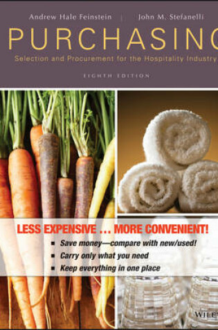 Cover of Purchasing Selection and Procurement for the Hospitality Industry 8E Binder Ready Version